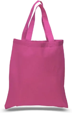 Set of 6 Blank Cotton Tote Bags Reusable 100% Cotton Reusable Tote Bags