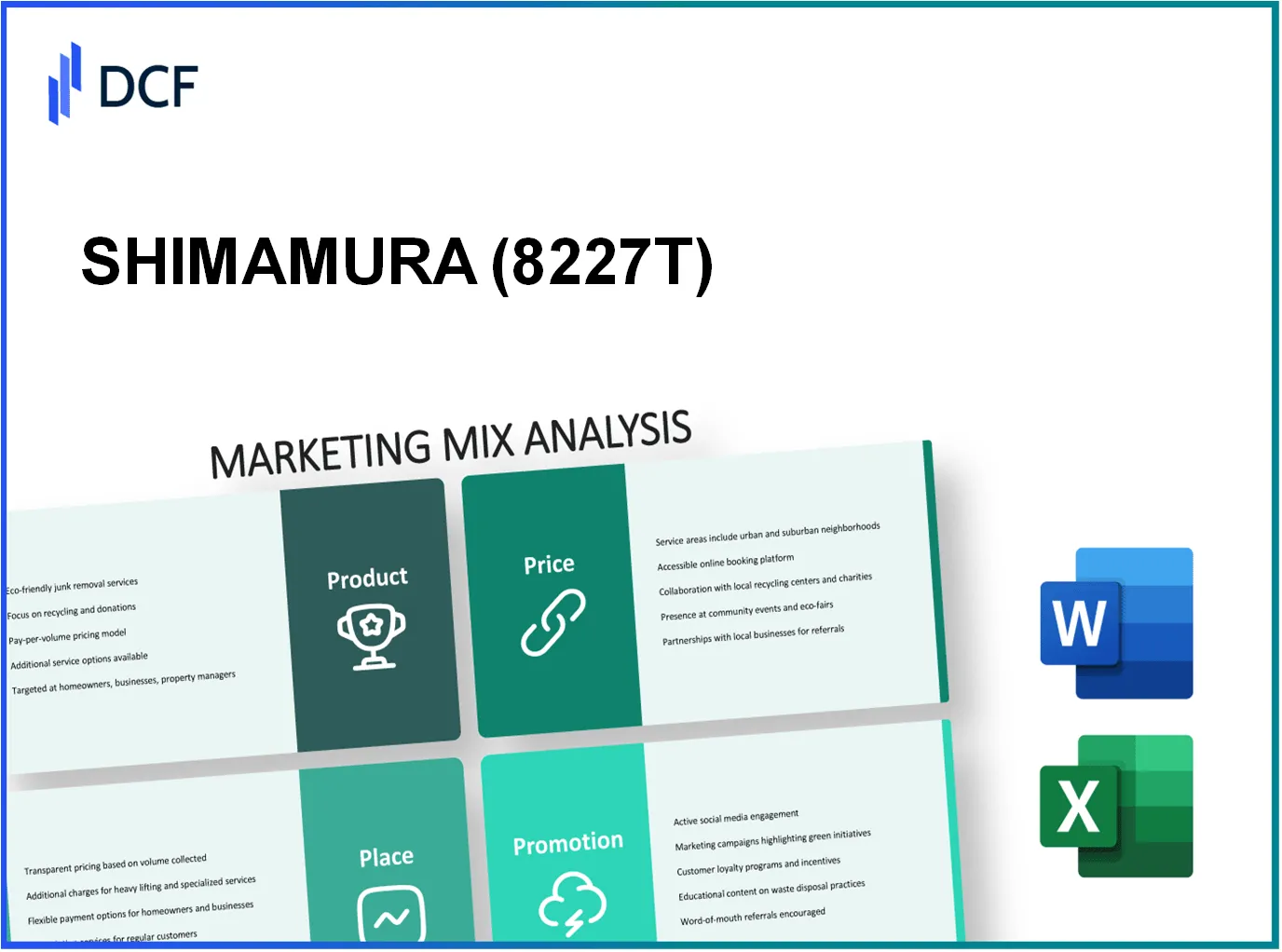 SHIMAMURA Co., Ltd. (8227.T): Marketing Mix Analysis