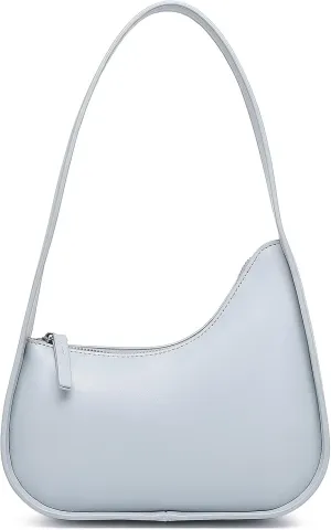 Shoulder Bags for Women, Vegan Leather Trendy Handbag Clutch Purse and Zipper Closure Tote Shoulder Purse