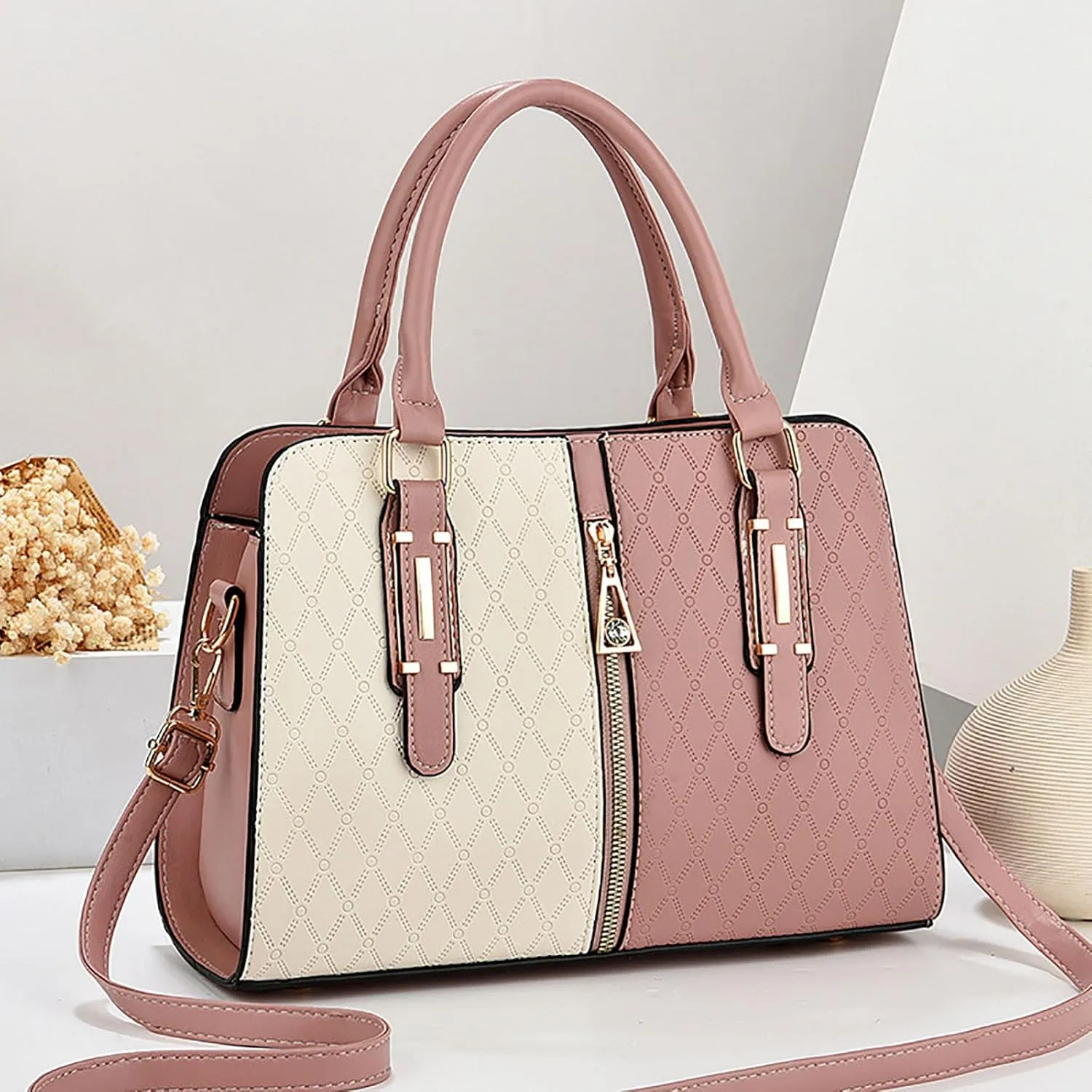 Shoulder Bags Purse Summer Korean Fashionable Color Blocking Large Capacity Handbag Light Luxury Stylish And Women's