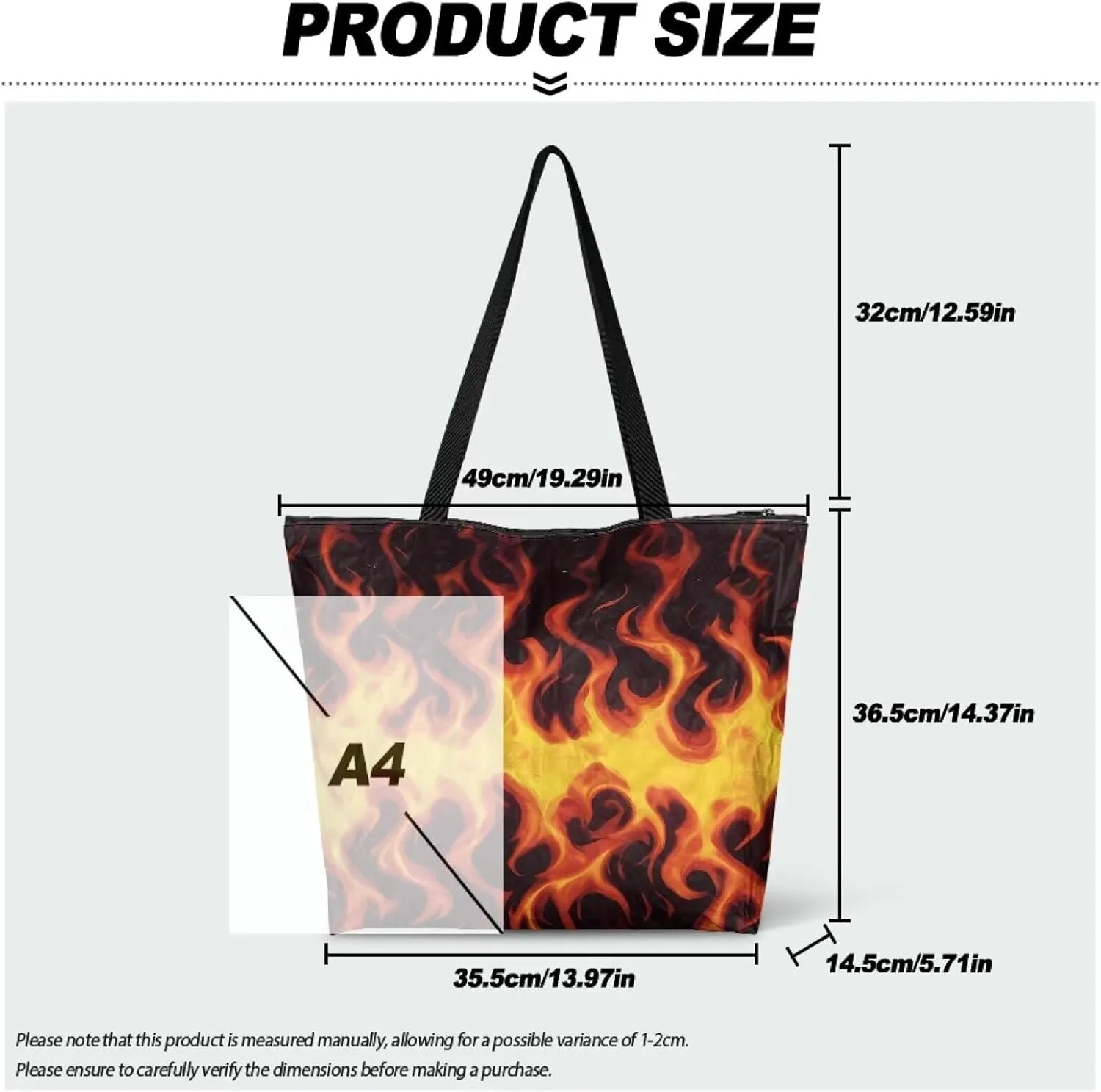 Shoulder Tote Bag for Women Foldable Hobo Handbag, Abstract Painting Art Eco Shopping Bag Tote Grocery Bags