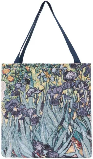 Signare Tapestry Women Bags inspired by Vincent van Gogh, Irises (GUSS-ART-VG-IRIS)