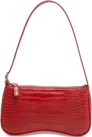 Small Purse for Women, Adjustable Shoulder Bags Crocodile Pattern Clutch Purse with Zipper Closure Retro