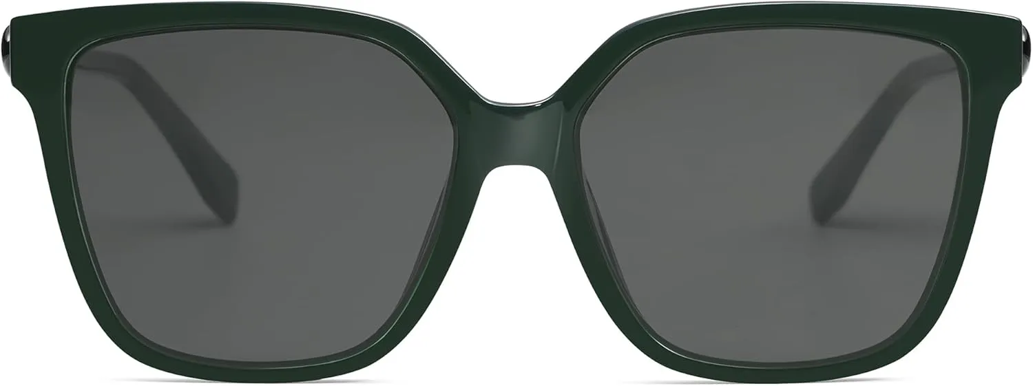 SOJOS Fashion Square Sunglasses for Women Trendy UV Protection Lens Womens Sunnies Sunglasses SJ2196