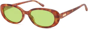 SOJOS Retro Oval Polarized Sunglasses for Women Men Vintage 90s Style Designer Inspired Sunnies Sun Glasses SJ2369
