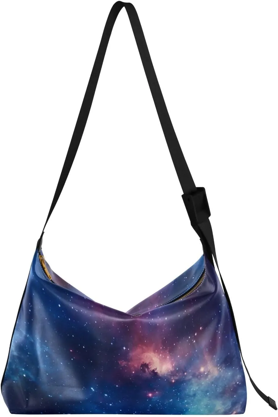 Space Large Leather Crossbody Bag, Shoulder Sling Bag for Men, Cross Body Leather Shoulder Bag