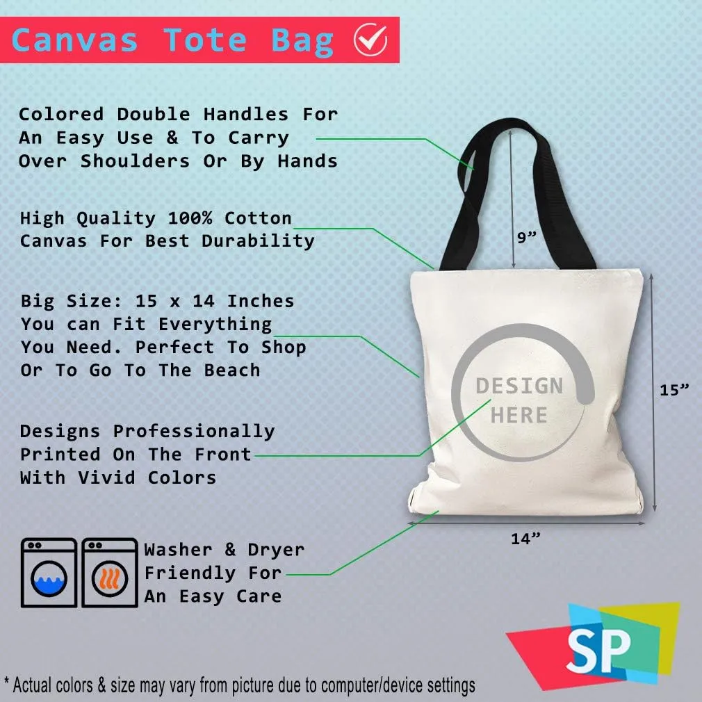 Speedy Pros Canvas Tote Bag for Women Farm Fresh B Home & Hearth Barns & Farms Beach Bags for Women