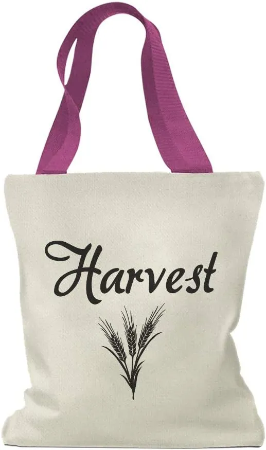 Speedy Pros Canvas Tote Bag for Women Harvest Wheat Spike Home & Hearth Barns & Farms Beach Bags for Women