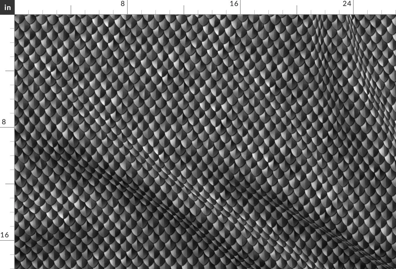 Spoonflower Fabric - Scales Armor Black Mermaid Dragon Serpent Costume Snake Skin Printed on Satin Fabric by The Yard - Sewing Lining Apparel Fashion Blankets Decor