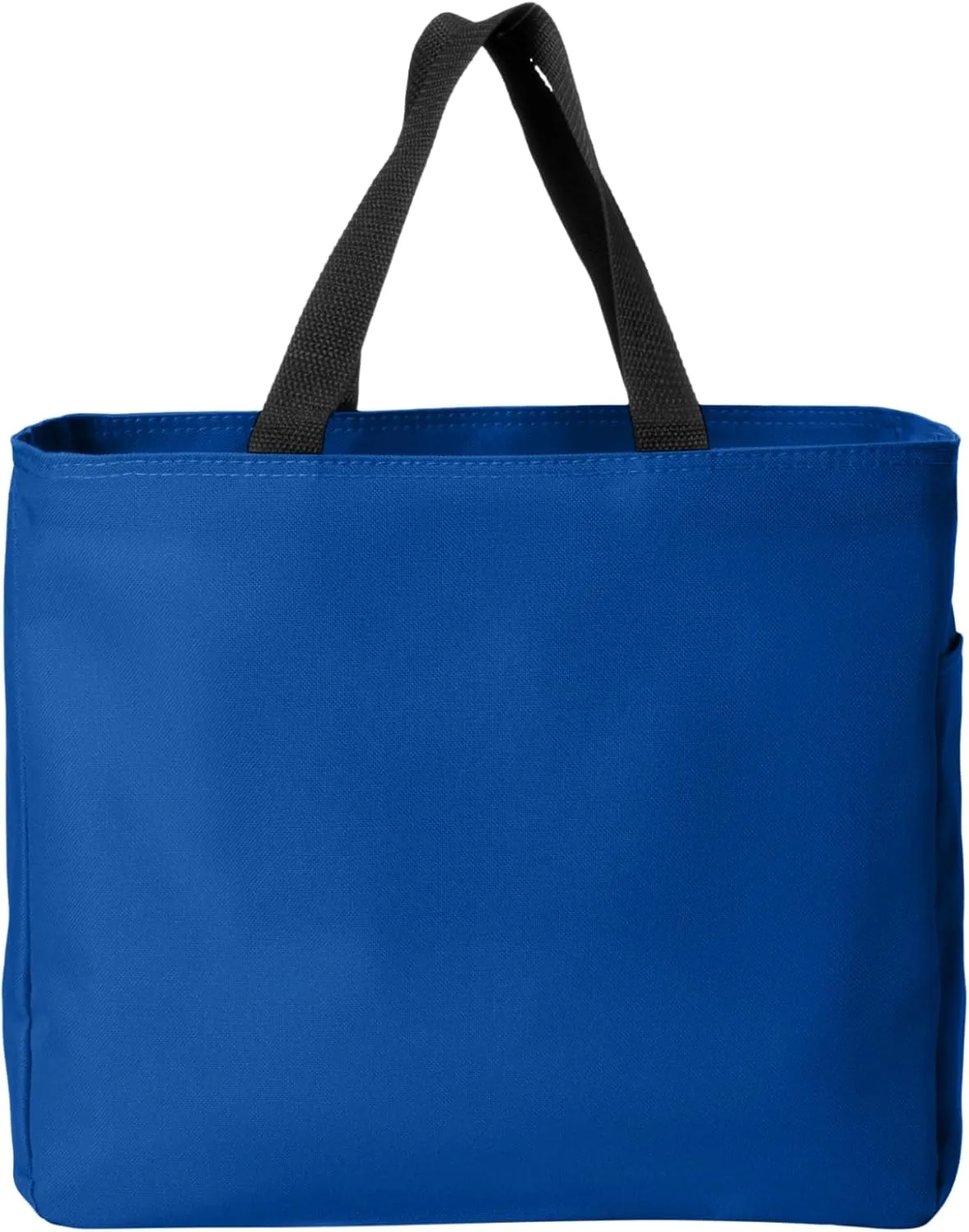 Sport Your Gear Officially Licensed NCAA Reusable Essential Tote Bag, 12" x 12" x 6.5" 600D Polyester Convas Tote Bag