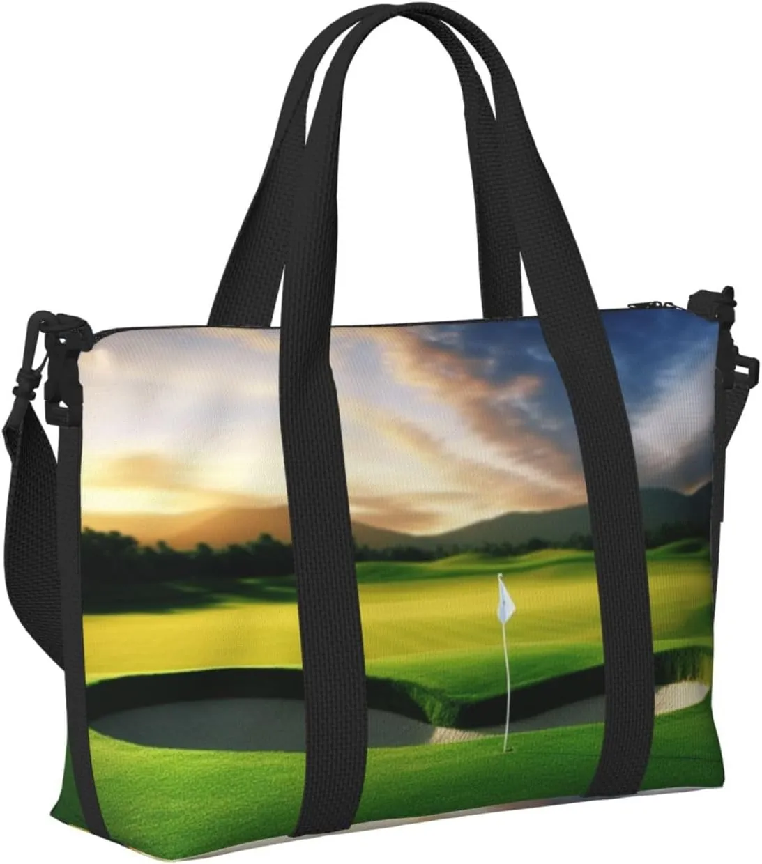 Sports Gym Bag for Women Men Travel Duffel Bag Tote Golf Course Weekender Bag Canvas Carry on Overnight Bag for Travel Swimming Fitness Workout Sports Duffle Bag