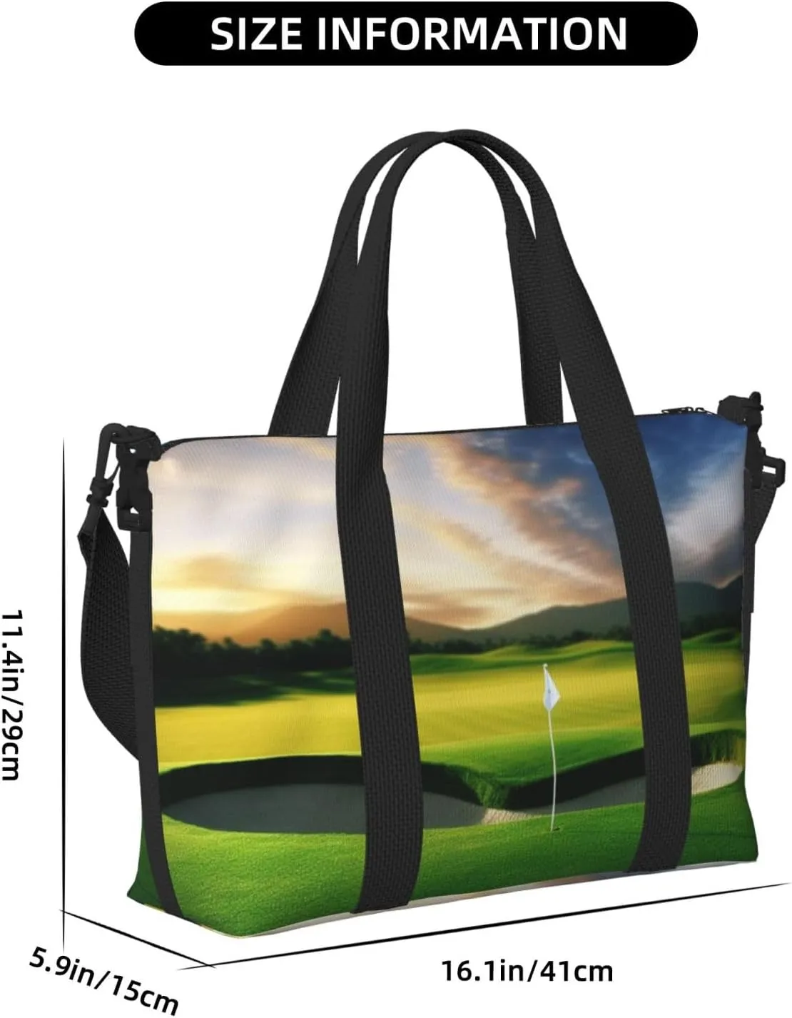 Sports Gym Bag for Women Men Travel Duffel Bag Tote Golf Course Weekender Bag Canvas Carry on Overnight Bag for Travel Swimming Fitness Workout Sports Duffle Bag