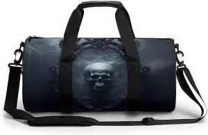 Sports Gym Bag for Women Men Travel Duffel Bag Tote Weekender Bag Ghost in Mirror Carry on Overnight Bag for Travel Swimming Fitness Workout Sports Duffle Bag