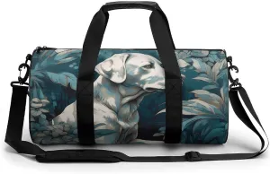 Sports Gym Bag for Women Men Travel Duffel Bag Tote Weekender Bag Nature Style Pattern Carry on Overnight Bag for Travel Swimming Fitness Workout Sports Duffle Bag