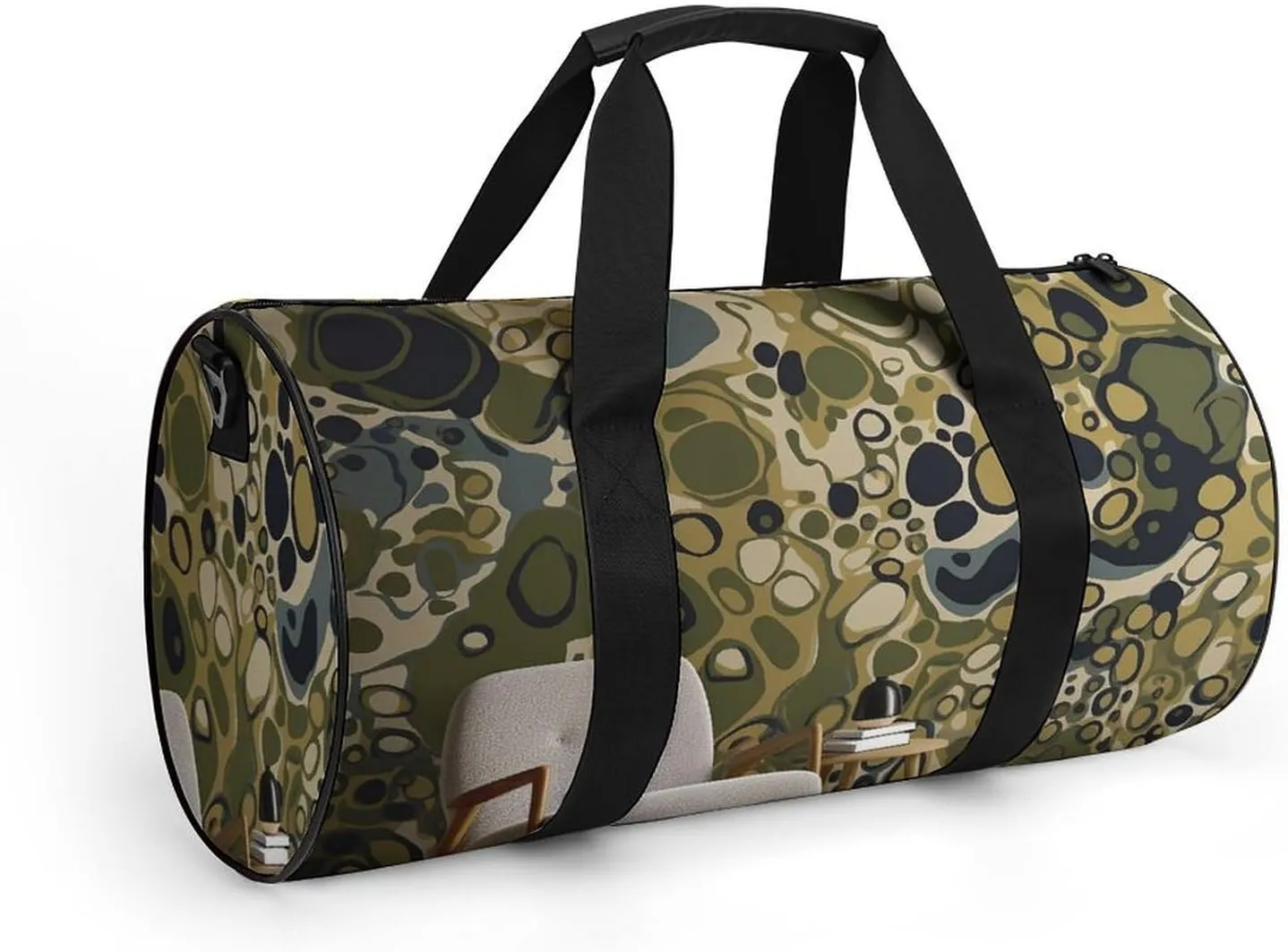 Sports Gym Bag for Women Men Travel Duffel Bag Tote Weekender Bag One Chair in The Room Carry on Overnight Bag for Travel Swimming Fitness Workout Sports Duffle Bag