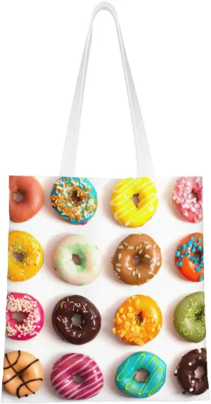 SSIMOO Dog Floral Fashion Canvas Tote Bag-Personalized Handbag,Multifunctional Bag,Elegant And Minimalist