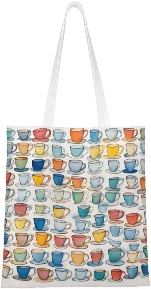 SSIMOO Metal Rose Fashion Canvas Tote Bag-Personalized Handbag,Multifunctional Bag,Elegant And Minimalist