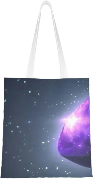 SSIMOO Metal Rose Fashion Canvas Tote Bag-Personalized Handbag,Multifunctional Bag,Elegant And Minimalist