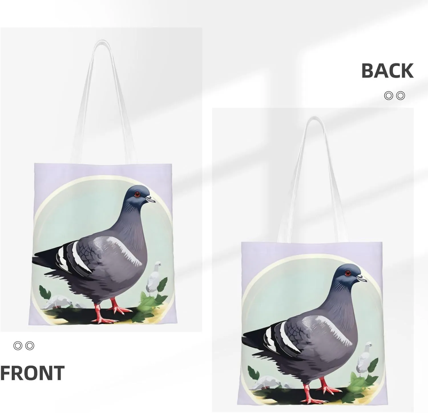 SSIMOO One Purple Plum Butterfly Fashion Canvas Tote Bag-Personalized Handbag,Multifunctional Bag,Elegant And Minimalist