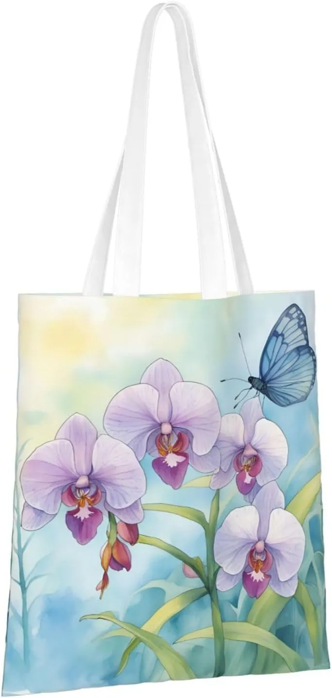 SSIMOO Tropical Rainforest Fashion Canvas Tote Bag-Personalized Handbag,Multifunctional Bag,Elegant And Minimalist