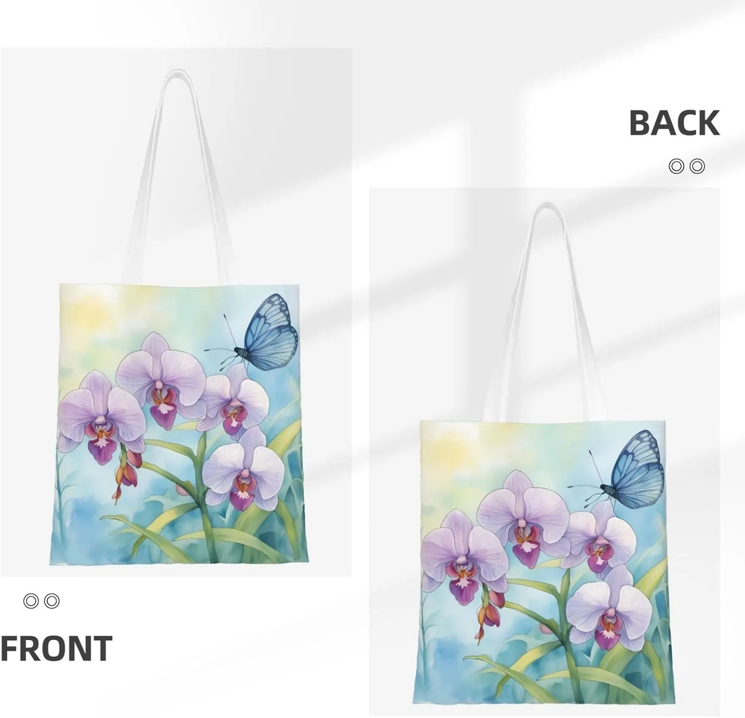 SSIMOO Tropical Rainforest Fashion Canvas Tote Bag-Personalized Handbag,Multifunctional Bag,Elegant And Minimalist