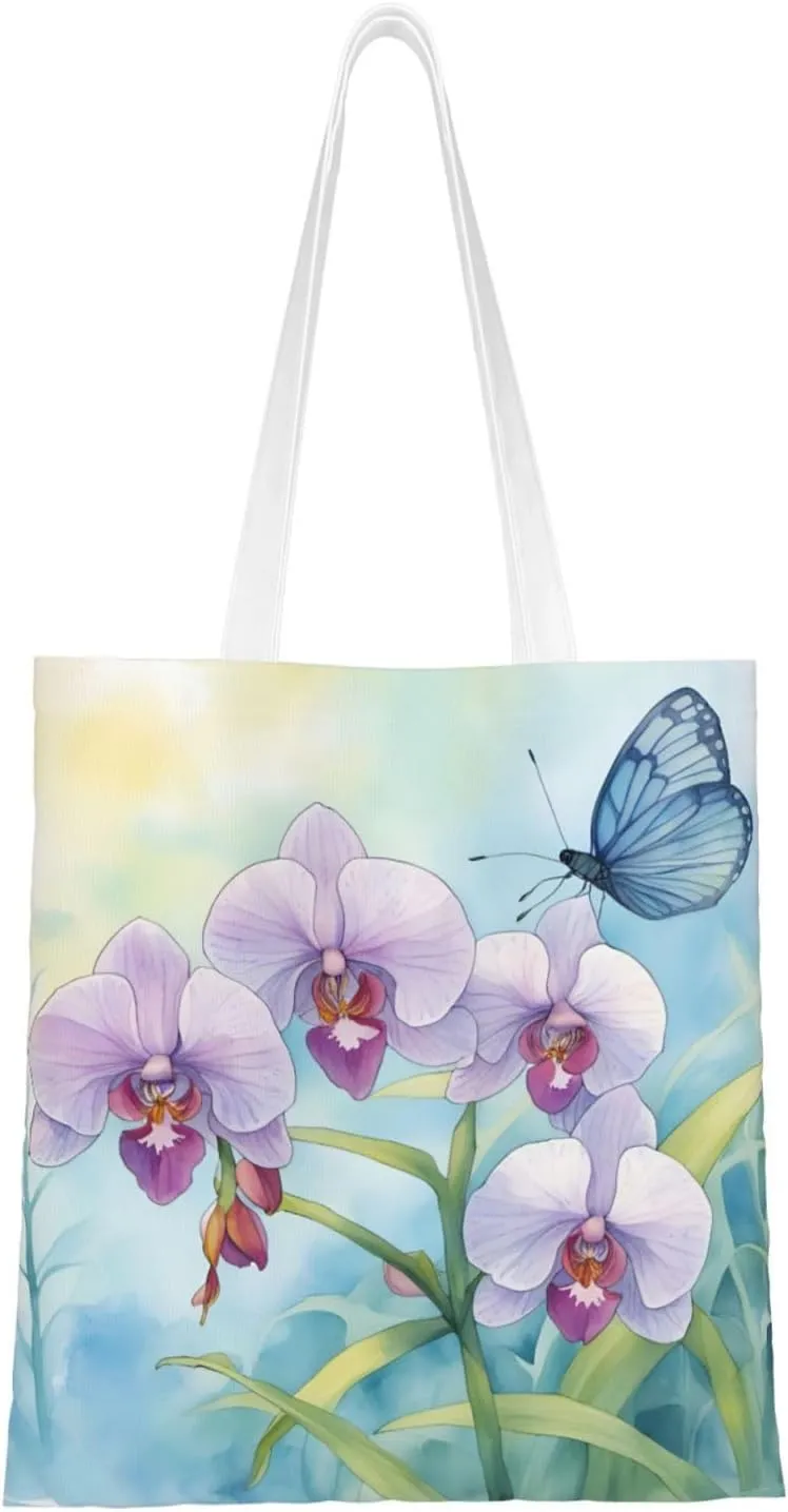 SSIMOO Tropical Rainforest Fashion Canvas Tote Bag-Personalized Handbag,Multifunctional Bag,Elegant And Minimalist