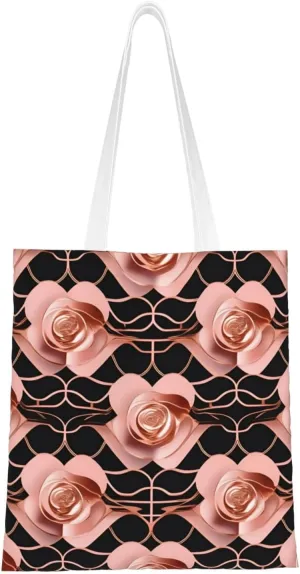SSIMOO Two Horses Fashion Canvas Tote Bag-Personalized Handbag,Multifunctional Bag,Elegant And Minimalist
