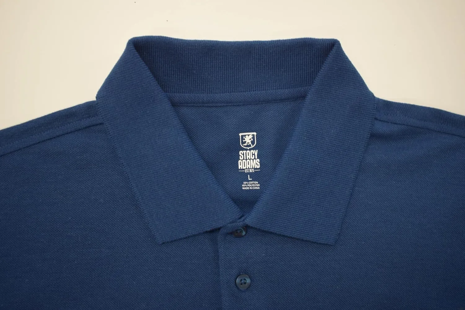 STACY ADAMS Solid and Fancy Men’s Polo