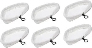 Steam Mop Pad Replacement Pad Accessories Compatible for Steamboy X5 H2O H20 S302S001 SKG 1500W(6pc)