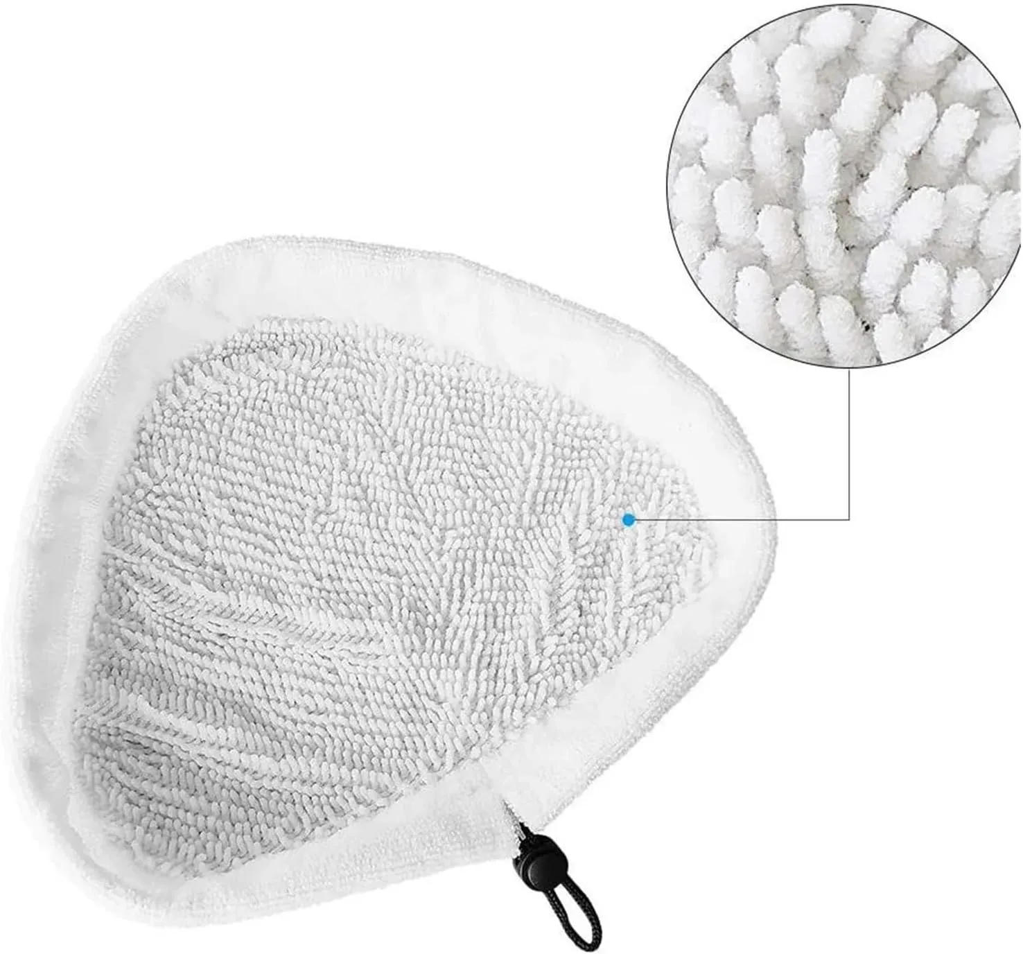 Steam Mop Pad Replacement Pad Accessories Compatible for Steamboy X5 H2O H20 S302S001 SKG 1500W(6pc)