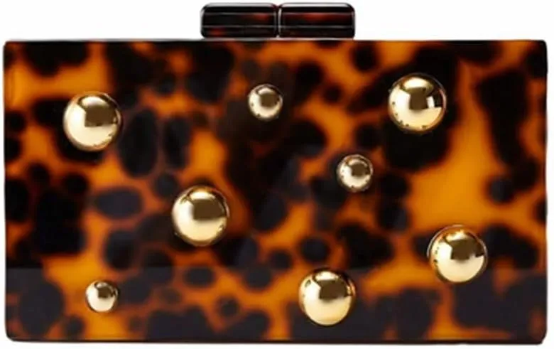 Stylish Acrylic Evening Bag Pearl Clutch Elegant Marble Acrylic Clutch Purses for Women Party Wedding Casual