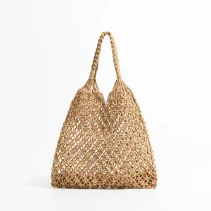 Summer Beach Cotton Tote Bag
