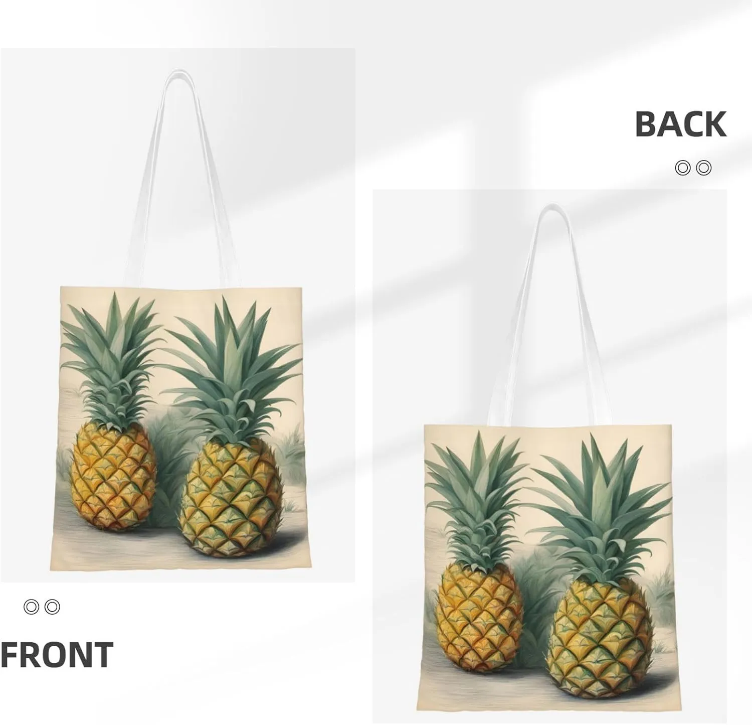 Summer Starfish Seashell Fashion Canvas Tote Bag-Personalized Handbag,Multifunctional Bag,Elegant And Minimalist