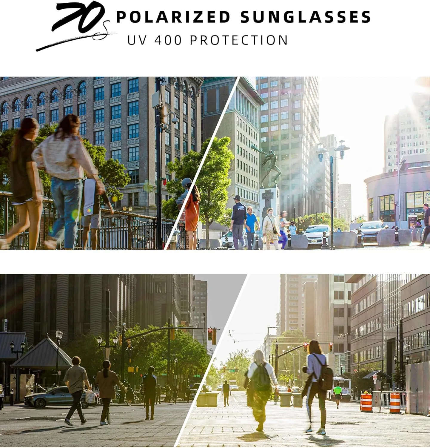 Sunglasses-women Polarized Sunglasses-womens: Trendy Sun Glasses polarized UV400 Protection Fashion Sunglasses