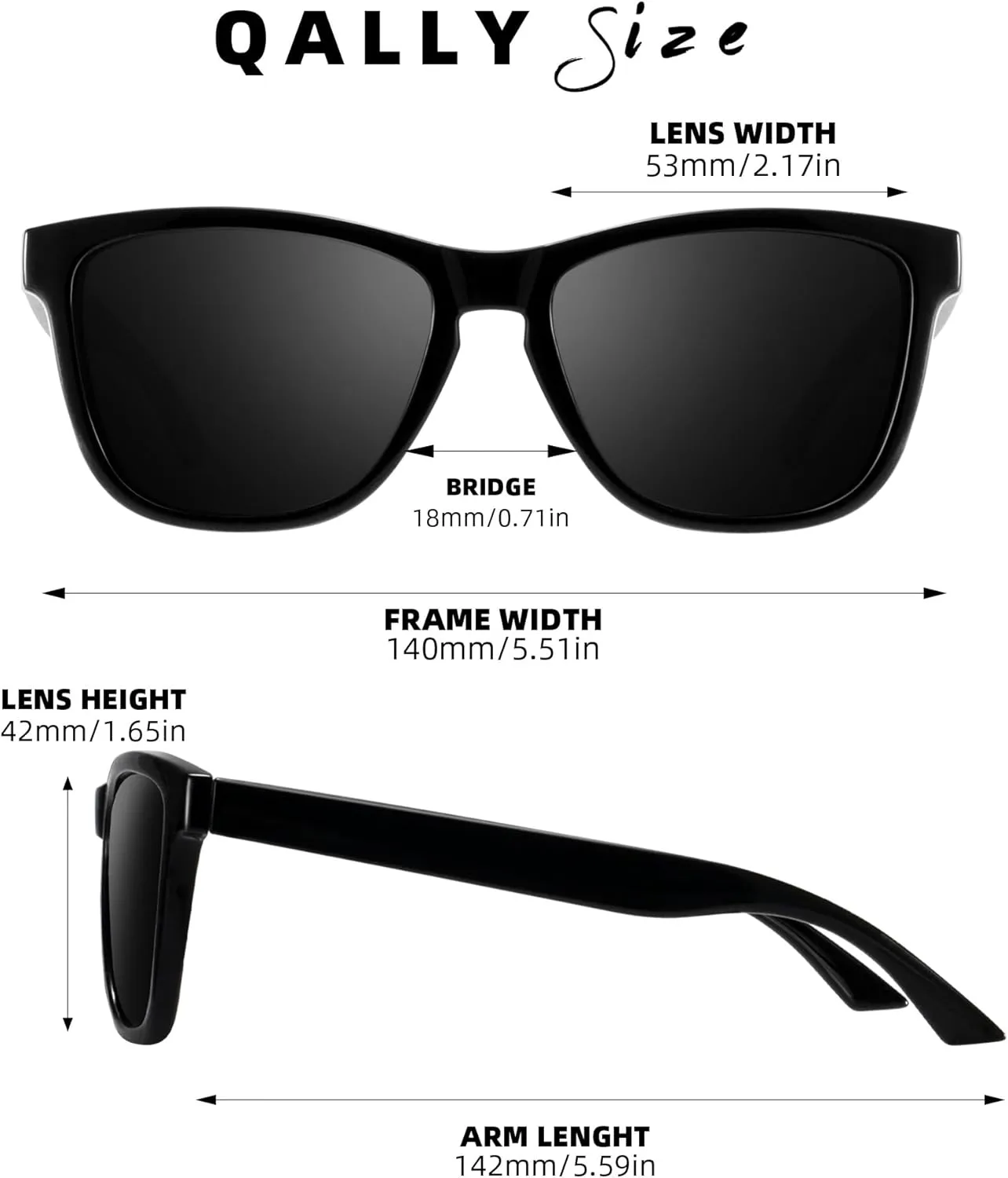 Sunglasses-women Polarized Sunglasses-womens: Trendy Sun Glasses polarized UV400 Protection Fashion Sunglasses