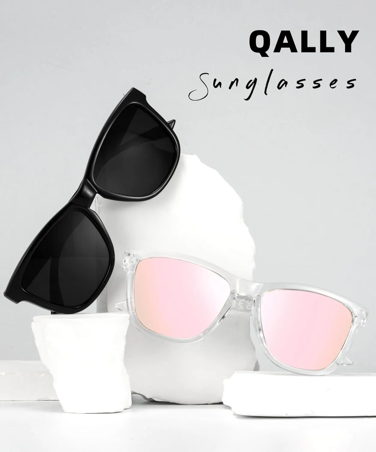 Sunglasses-women Polarized Sunglasses-womens: Trendy Sun Glasses polarized UV400 Protection Fashion Sunglasses