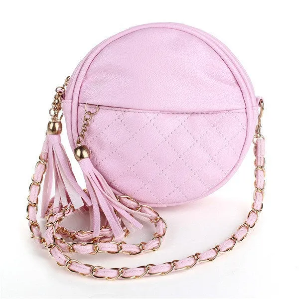 tassel chain small women bags fashion designer girls messenger bag brand leather crossbody bags candy colors ladies handbag