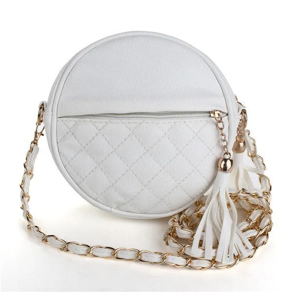 tassel chain small women bags fashion designer girls messenger bag brand leather crossbody bags candy colors ladies handbag