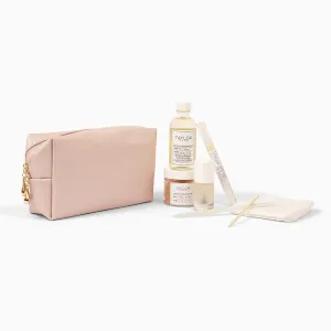TAYLOR MADE Polish Organic Luxury Manicure Set | Organic & Safe | Time Saving | DIY Nails at Home | Gift for Her | Non-toxic | Natural Nails | Vegan | Cruelty-free | Paraben-free (Rose Gold)