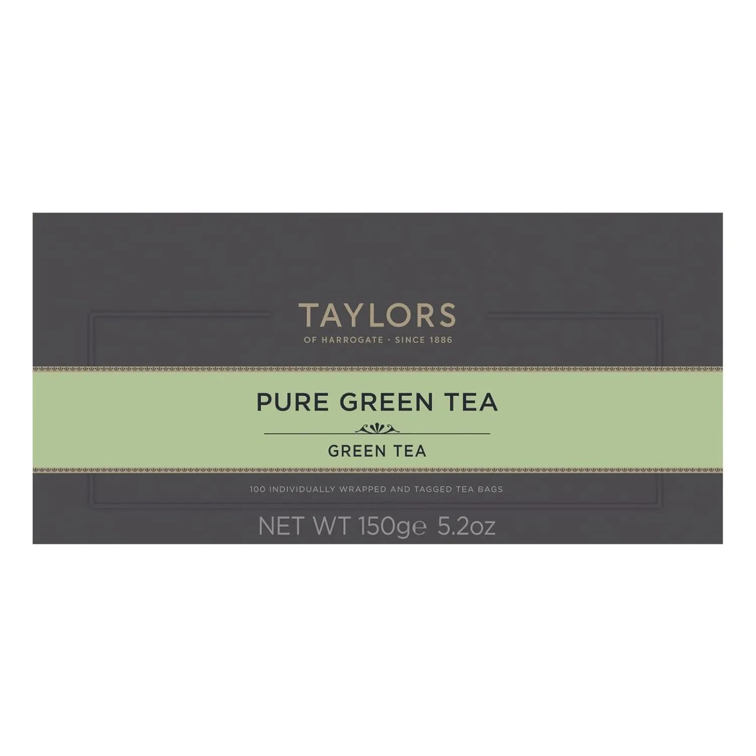 Taylors of Harrogate Pure Green Tea, 100 Count (Pack of 1)