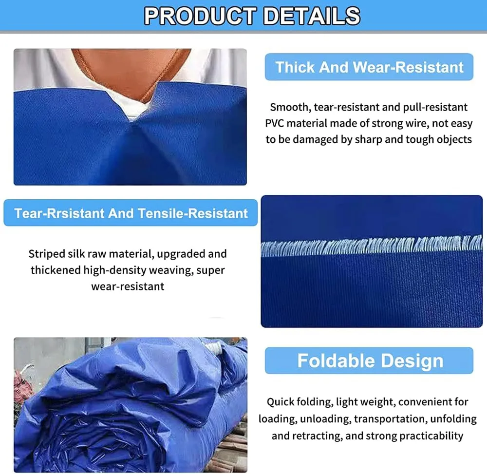TCHAU Water Storage Bladde Outdoor Portable Water Bag Cylinder Outdoor Thickened Foldable Use Tanke Bucket Collapsible Portable Container Bag