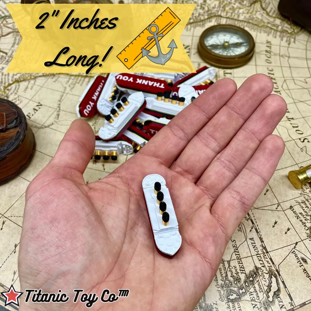 Titanic Party Favors 20 Pack By TitanicToyCo, Titanic Party Decoration, Titanic Birthday Party, Toy Titanic or Kids, Titanic Toys, Titanic Cake Topper, Titanic Figurine, Titanic Boat (Titanic)