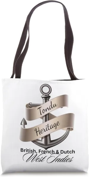 Tondu Heritage West Indies Tote Shopping Bag Tote Bag