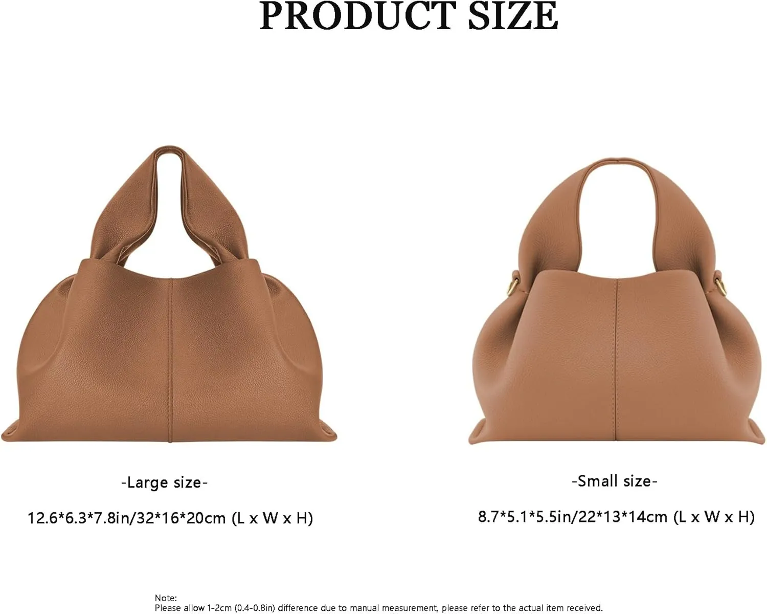 Tote Bag for Women, Fashion Crossbody Bag,Designer Luxury Shoulder Bag,Chic Cloud Pouch Dumpling Clutch Purse.