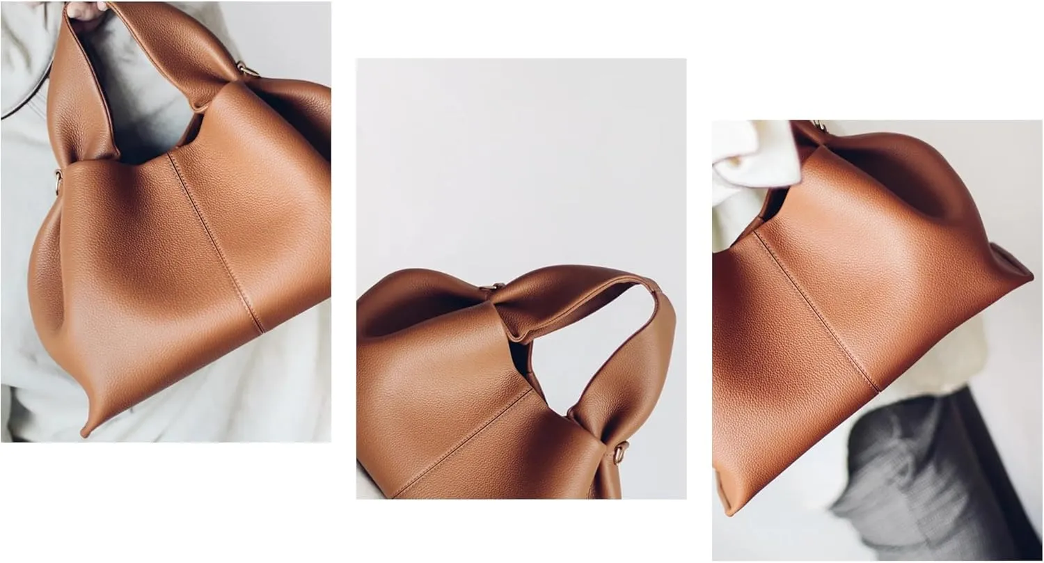 Tote Bag for Women, Fashion Crossbody Bag,Designer Luxury Shoulder Bag,Chic Cloud Pouch Dumpling Clutch Purse.
