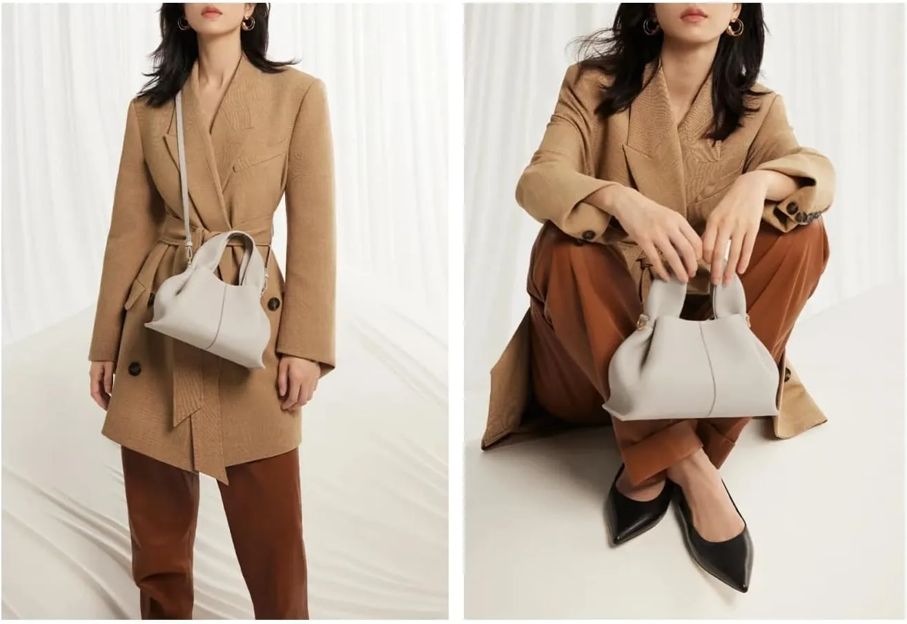 Tote Bag for Women, Fashion Crossbody Bag,Designer Luxury Shoulder Bag,Chic Cloud Pouch Dumpling Clutch Purse.