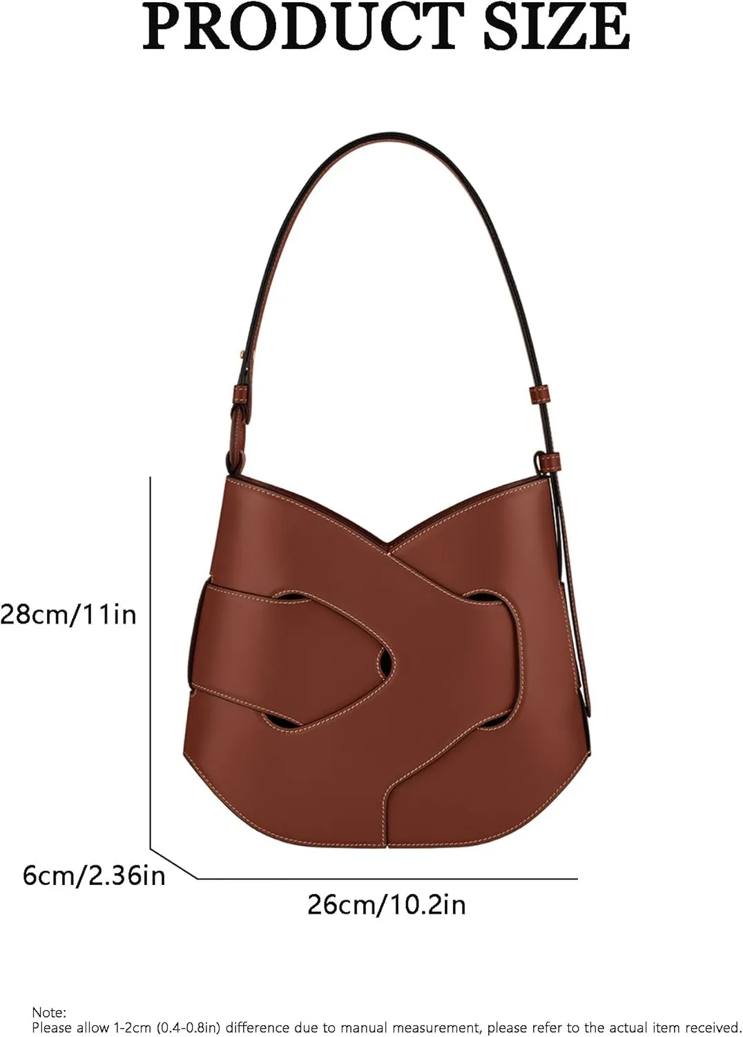 Tote Bag for Women, Fashion Shoulder Bag, Small Designer Handbag,Crossbody Bag,Braided Twist Bag.