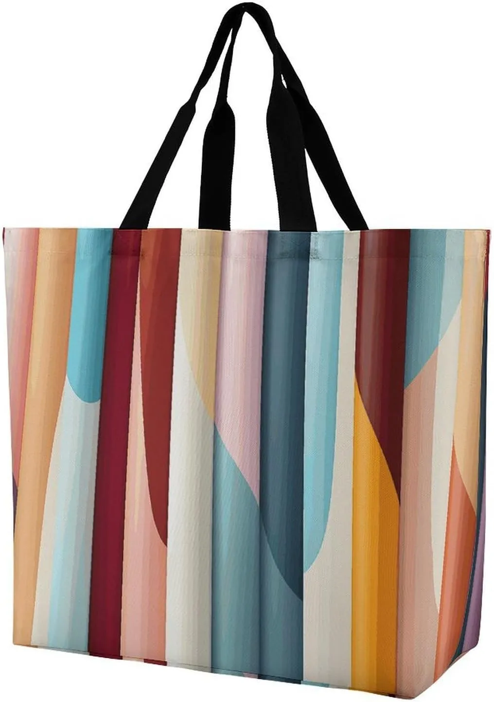 Tote Bag for Women Large Capacity Tote Bags Bold Color Blocks Handbag Crossbody Bag Shopping Bags Shoulder Bag