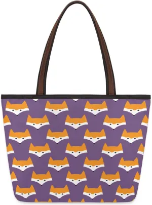Tote Bag for Women with Zipper Large Capacity Top Handle Casual Shoulder Bag Handbag Reusable Shopping