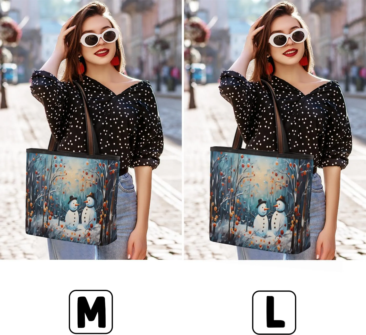 Tote Bag for Women with Zipper Large Capacity Top Handle Casual Shoulder Bag Handbag Reusable Shopping